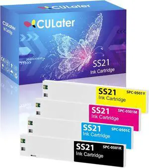 CULater SS21 Ink Cartridge Remanufactured SPC-0501 Ink Cartridges Compatible for MIMAKI SS21 CJV150 CJV300 JV33 JV5 Printers Eco-Solvent Ink Cartridge (440ml, BCMY, 4-Pack) CULater SS21 Ink Cartridge Remanufactured SPC-0501 Ink Cartridges Compatible for MIMAKI SS21 CJV150 CJV300 JV33 JV5 Printers Eco-Solvent Ink Cartridge (440ml, BCMY, 4-Pack)