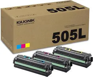 3 Pack CLT-C505L M505L Y505L C/M/Y Toner Cartridge Replacement for SamsungCLT-505L Work with ProXpress C2620DW C2670FW C2680FX 3 Pack CLT-C505L M505L Y505L C/M/Y Toner Cartridge Replacement for SamsungCLT-505L Work with ProXpress C2620DW C2670FW C2680FX
