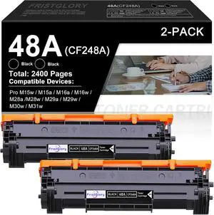 48A High Yield(2400 Pages) Black Toner Cartridge Replacement for HP 48A 48A High Yield(2400 Pages) Black Toner Cartridge Replacement for HP 48A