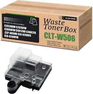 Compatible CLT-W506 Waste Toner Box Replacement for Samsung ProXpress C2620DW C2670FW C3060FW C4012ND C4062FX Printer (1Pack) Compatible CLT-W506 Waste Toner Box Replacement for Samsung ProXpress C2620DW C2670FW C3060FW C4012ND C4062FX Printer (1Pack)