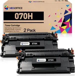 070H Toner Cartridge Replacement for Canon 070 High Yield 2 Black 070H Toner Cartridge Replacement for Canon 070 High Yield 2 Black