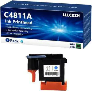 11 Ink Printhead C4810A C4811A C4812A C4813A Compatible for HP Designjet 500 510 800 100 110 70 9110 9120 9130 Printers,Clear and Sharp,High Yield 3000 Pages(Cyan) 11 Ink Printhead C4810A C4811A C4812A C4813A Compatible for HP Designjet 500 510 800 100 110 70 9110 9120 9130 Printers,Clear and Sharp,High Yield 3000 Pages(Cyan)