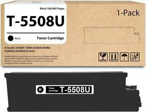 Vylent T-5508U T5508U Black Toner Cartridge High Yield 1-Pack Vylent T-5508U T5508U Black Toner Cartridge High Yield 1-Pack