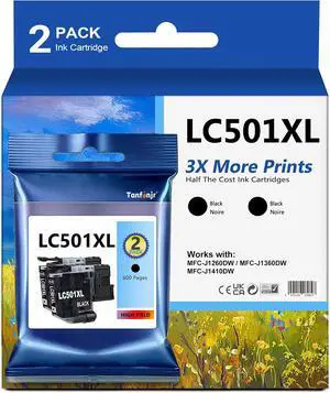 LC501XL LC501BK Black Ink Cartridges for 501 501XL Ink LC501XL LC501BK Black Ink Cartridges for 501 501XL Ink