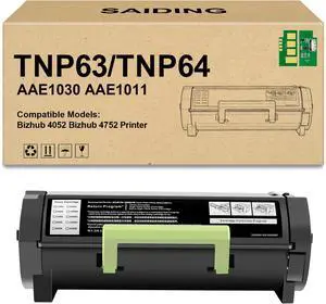 TNP63 TNP64 Black Toner Cartridge Compatible for Konica TNP63 TNP64 TNP63 TNP64 Black Toner Cartridge Compatible for Konica TNP63 TNP64