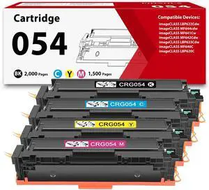 054 Toner Cartridge Set Replacement for Canon 054 054H CRG-054 054 Toner Cartridge Set Replacement for Canon 054 054H CRG-054