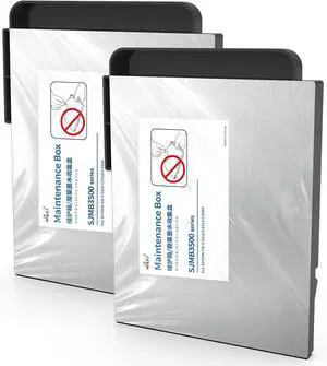 MS.R TM-C3500 Maintenance Box SJMB3500 C33S020580 Replacement for TM-C3500 TM-C3510 TM-C3520 Lable Printer(2 Pack) MS.R TM-C3500 Maintenance Box SJMB3500 C33S020580 Replacement for TM-C3500 TM-C3510 TM-C3520 Lable Printer(2 Pack)