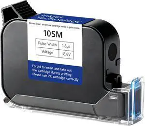 Black Ink Cartridge 42ml Solvent Fast Dry Ink Replacement Non-Encrypted for 0.5inch/12.7mm Handheld Inkjet Printer Coding Machine (Black) Black Ink Cartridge 42ml Solvent Fast Dry Ink Replacement Non-Encrypted for 0.5inch/12.7mm Handheld Inkjet Printer Coding Machine (Black)