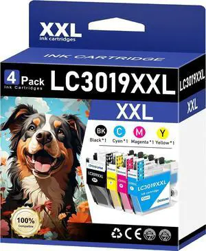 LC3019XXL LC3019 Ink Cartridges Replacement for Brother LC3019 LC3019XXL LC3019XXL LC3019 Ink Cartridges Replacement for Brother LC3019 LC3019XXL