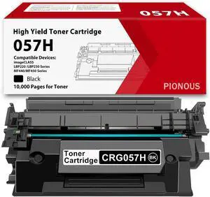 057H High Yield Toner Cartridge Replacement for Canon 057 CRG-057H 057H High Yield Toner Cartridge Replacement for Canon 057 CRG-057H