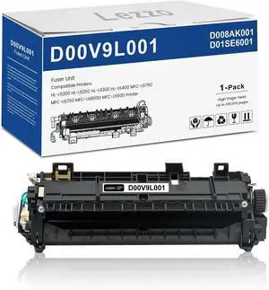 D00V9L001 Fuser Replacement for Brother D00V9L001 D008AK001 D01SE6001 Fuser Unit (110V / 120V) D00V9L001 Fuser Replacement for Brother D00V9L001 D008AK001 D01SE6001 Fuser Unit (110V / 120V)