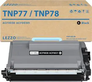 Lezzo TNP-78 TNP-77 Black Toner Cartridge 1-Pack ACF0030 ACF0031 Lezzo TNP-78 TNP-77 Black Toner Cartridge 1-Pack ACF0030 ACF0031