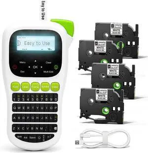 Vixic Label Maker Machine with Tapes, Labeler Machine, H1100 Label Maker Vixic Label Maker Machine with Tapes, Labeler Machine, H1100 Label Maker