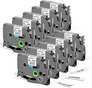 10 Pack Label KINGDOM Tze-241 18mm 0.7" 3/4 inch Label Maker Tape Refill 10 Pack Label KINGDOM Tze-241 18mm 0.7" 3/4 inch Label Maker Tape Refill