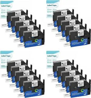 20PK Tz Tape 12mm 0.47 Laminated White, Replace for Brother P-Touch TZe-231 20PK Tz Tape 12mm 0.47 Laminated White, Replace for Brother P-Touch TZe-231