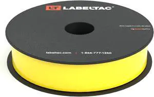 LT4/LTPX Vinyl Labeling Supply (Yellow, 1in x 150ft) LT4/LTPX Vinyl Labeling Supply (Yellow, 1in x 150ft)