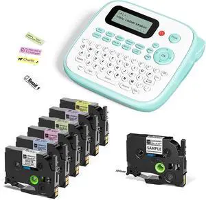 Vixic Label Maker Machine, Cute Label Maker, 12mm Laminated Labeler Machine with Colored Tapes, D210S Labelmaker with Different Fonts for Home Office Kids School Supplies Labeling Teacher Essentials Vixic Label Maker Machine, Cute Label Maker, 12mm Laminated Labeler Machine with Colored Tapes, D210S Labelmaker with Different Fonts for Home Office Kids School Supplies Labeling Teacher Essentials
