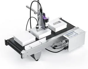 JS350 Automatic Inkjet Coding Machine with Mini Conveyor Belt JS350 Automatic Inkjet Coding Machine with Mini Conveyor Belt