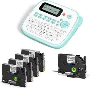 Vixic Label Maker Waterproof-Labels, Label Maker for Classroom Teacher Home Kids School Items Office File Folder Organization, D210S Labeler Machine with Tapes, QWERTY Keyboard, Different Fonts Frame Vixic Label Maker Waterproof-Labels, Label Maker for Classroom Teacher Home Kids School Items Office File Folder Organization, D210S Labeler Machine with Tapes, QWERTY Keyboard, Different Fonts Frame