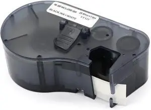 Compatible MC1-1000-595-WT-BK Cartridge Ribbon, Vinyl Labels Tape, Black on Yellow Red Printer BMP-41 BMP-51 BMP-53 Chip 25.4mm(MC-1000-595-RD-BK) Compatible MC1-1000-595-WT-BK Cartridge Ribbon, Vinyl Labels Tape, Black on Yellow Red Printer BMP-41 BMP-51 BMP-53 Chip 25.4mm(MC-1000-595-RD-BK)