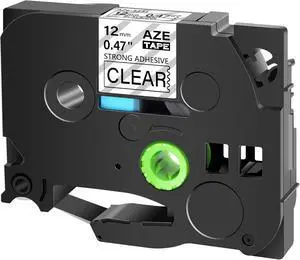 Cruxer Compatible for Brother TZES631 12mm 0.47" Extra-Strength Adhesive Label Tape Black Text on Clear Tape for P-Touch Cube PTE550 PTP750 PTD210 PTD450 PTH110 PTD400AD PT710BT Label Makers, 20-Pack Cruxer Compatible for Brother TZES631 12mm 0.47" Extra-Strength Adhesive Label Tape Black Text on Clear Tape for P-Touch Cube PTE550 PTP750 PTD210 PTD450 PTH110 PTD400AD PT710BT Label Makers, 20-Pack