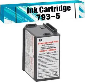793-5 Red Ink Cartridge for Pitney Bowes 793-5 DM100i DM200L DM125i DM150i red 793-5 Red Ink Cartridge for Pitney Bowes 793-5 DM100i DM200L DM125i DM150i red