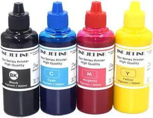 4pcs 100ml Colorworks Pigment Refill Ink Cartridge SJiC22P Compatible with TM-C3500 TM-C3510 TM-C3520 Label Printer 4pcs 100ml Colorworks Pigment Refill Ink Cartridge SJiC22P Compatible with TM-C3500 TM-C3510 TM-C3520 Label Printer