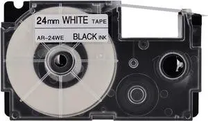 20 X Compatible with Cassette Label Tape XR24WE XR-24WE XR-24WE2S XR24WE2S Black on White 24mm 1 inch x 26.2 Feet Replacement for CWL300 KL-430 KL-820 KL-7000 KL-7200 KL-8100 Label Maker 20 X Compatible with Cassette Label Tape XR24WE XR-24WE XR-24WE2S XR24WE2S Black on White 24mm 1 inch x 26.2 Feet Replacement for CWL300 KL-430 KL-820 KL-7000 KL-7200 KL-8100 Label Maker