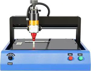 Electric Metal Marking Machine 400W - 7.9x5.9" Marking Area, 2in/s Speed, 96HRA Needle - for VIN, Serial Numbers on Aluminum, Steel, Copper (200x150mm) Electric Metal Marking Machine 400W - 7.9x5.9" Marking Area, 2in/s Speed, 96HRA Needle - for VIN, Serial Numbers on Aluminum, Steel, Copper (200x150mm)