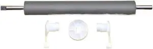 Platen Rubber Roller Kit with Clip and Gear Compatible with XP-TT437B H500E Thermal Label Printer Platen Rubber Roller Kit with Clip and Gear Compatible with XP-TT437B H500E Thermal Label Printer