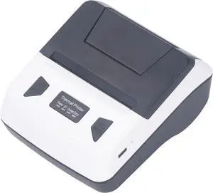 flexman Bluetooth Thermal Printer, 80mm Portable Receipt Ticket Bill POS Printing Machine Compatible with Windows iOS Android for Catering Industry Takeout Distribution flexman Bluetooth Thermal Printer, 80mm Portable Receipt Ticket Bill POS Printing Machine Compatible with Windows iOS Android for Catering Industry Takeout Distribution