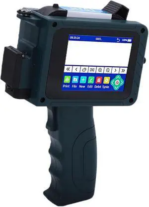 12.7mm Inkjet Printer with Touch Screen for Date Numbers in Plastic Bags, Intelligent CPU, Support for Multiple Input 12.7mm Inkjet Printer with Touch Screen for Date Numbers in Plastic Bags, Intelligent CPU, Support for Multiple Input