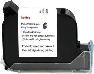 12.7mm Portable Handheld Inkjet Printer &White Ink Cartridge for Text QR Barcode Logo(White Ink Cartridges 3pcs) 12.7mm Portable Handheld Inkjet Printer &White Ink Cartridge for Text QR Barcode Logo(White Ink Cartridges 3pcs)