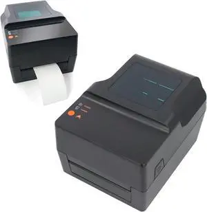 Thermal Transfer Printer, High Resolution Double Modes Label Sticker Printer with Shipping for Various Labels, 4x6in to 2x1in, USB Connectivity, Direct Thermal with Ribbon (US Plug) Thermal Transfer Printer, High Resolution Double Modes Label Sticker Printer with Shipping for Various Labels, 4x6in to 2x1in, USB Connectivity, Direct Thermal with Ribbon (US Plug)