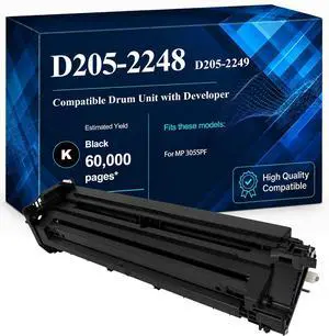 Compatible for D205-2248 D205-2249 Drum Unit with Developer Compatible for D205-2248 D205-2249 Drum Unit with Developer