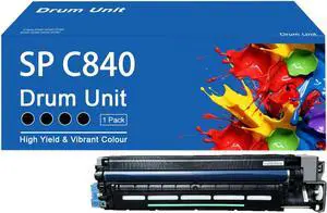 SP C840 Drum Unit Compatible for Ricoh SP C840 Black Imaging Drum Work for Ricoh SP C840dn C840 C842dn C842 C841 Printer SP C840 Drum Unit Compatible for Ricoh SP C840 Black Imaging Drum Work for Ricoh SP C840dn C840 C842dn C842 C841 Printer