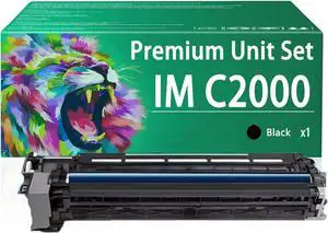 IM C2000 Photoconductor Unit Set Compatible for Ricoh IM C2000 IMC2000 Imaging Unit Work for Ricoh IM C2000 IM C2500 Printers 1 Black Pack IM C2000 Photoconductor Unit Set Compatible for Ricoh IM C2000 IMC2000 Imaging Unit Work for Ricoh IM C2000 IM C2500 Printers 1 Black Pack