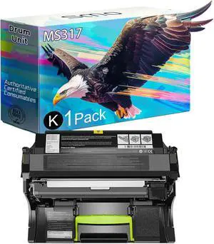 Compatible for Lexmark MS317 Drum Unit, Reliable Performance Compatible for Lexmark MS317DN MS417DN MS517DN MS617DN MX317DN MX417DE MX517DE MX617DE Printer, High Yield 60000 Pages(Black) Compatible for Lexmark MS317 Drum Unit, Reliable Performance Compatible for Lexmark MS317DN MS417DN MS517DN MS617DN MX317DN MX417DE MX517DE MX617DE Printer, High Yield 60000 Pages(Black)