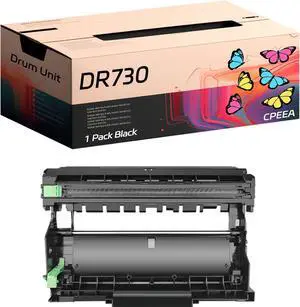Compatible for Brother DR730 Drum Unit Work for Brother DCP-L2550DW HL-L2325DW HL-L2350DW HL-L2370DW HL-L2370DW XL HL-L2379DW HL-L2390DW Printers, with Chip, High Yield 12000 Pages (Black) Compatible for Brother DR730 Drum Unit Work for Brother DCP-L2550DW HL-L2325DW HL-L2350DW HL-L2370DW HL-L2370DW XL HL-L2379DW HL-L2390DW Printers, with Chip, High Yield 12000 Pages (Black)