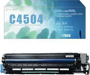 C4504 Compatible Imaging Drum Unit (with Developer Unit) Replacement for MP C4504 C4504ex C4504SP C6004 C6004ex C6004SP Printers, High Yield Black C4504 Compatible Imaging Drum Unit (with Developer Unit) Replacement for MP C4504 C4504ex C4504SP C6004 C6004ex C6004SP Printers, High Yield Black