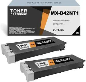 2 Pack Compatible MX-B42NT1 MXB42NT1 Black Toner Cartridge Replacement for Sharp MX-B402SC MX-B402 Printer Toner - Sold by ARSEINK 2 Pack Compatible MX-B42NT1 MXB42NT1 Black Toner Cartridge Replacement for Sharp MX-B402SC MX-B402 Printer Toner - Sold by ARSEINK
