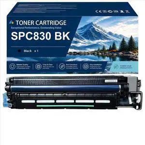 SP C830 Imaging Drum Unit Replacement for Ricoh SPC830 BK with New Chip, Compatible with Color LaserJet Ricoh Aficio SP C830DN SP C831DN Printers(1 Black,60000 Pages) SP C830 Imaging Drum Unit Replacement for Ricoh SPC830 BK with New Chip, Compatible with Color LaserJet Ricoh Aficio SP C830DN SP C831DN Printers(1 Black,60000 Pages)