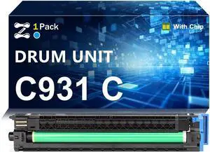 C931 Drum Unit Kit Compatible for OKI C931 45103728 45103727 45103726 45103725 Imaging Drum, Work for C911dn C931dn C931e C941dn C941e Printers, 1 Cyan C931 Drum Unit Kit Compatible for OKI C931 45103728 45103727 45103726 45103725 Imaging Drum, Work for C911dn C931dn C931e C941dn C941e Printers, 1 Cyan