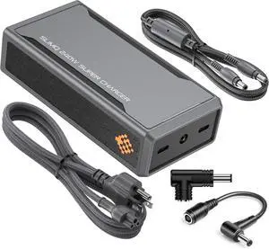 SlimQ 240W GaN Charger Bundle for ASUS ROG Zephyrus G14 G16, Includes F240 Gaming Laptop Charger and ASUS Mini Port Adapter, Compact DC Power Adapter with 2 USB-C Ports for Travel and Office SlimQ 240W GaN Charger Bundle for ASUS ROG Zephyrus G14 G16, Includes F240 Gaming Laptop Charger and ASUS Mini Port Adapter, Compact DC Power Adapter with 2 USB-C Ports for Travel and Office