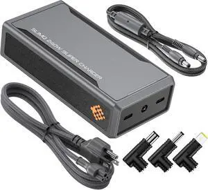 SlimQ 240W GaN Charger Bundle for Lenovo Legion Gaming Laptops, Includes F240 DC Charger and Lenovo Adapter Tip, Compact Replacement Power Adapter with 2 USB-C Ports for Travel SlimQ 240W GaN Charger Bundle for Lenovo Legion Gaming Laptops, Includes F240 DC Charger and Lenovo Adapter Tip, Compact Replacement Power Adapter with 2 USB-C Ports for Travel