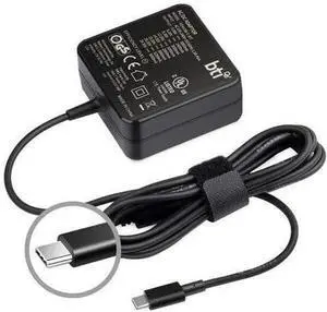 Battery Technology 1HE08UT#ABA-TI 45W Usb Type C Desktop Ac Adapter For HP, Black Battery Technology 1HE08UT#ABA-TI 45W Usb Type C Desktop Ac Adapter For HP, Black