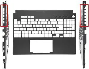 Replacement for ASUS TUF Dash 15 FX517 FX517Z FX517ZC FX517ZE FX517ZM FX517ZR FA517 Laptop Palmrest Case Upper Dual Air Outlet 90W Replacement for ASUS TUF Dash 15 FX517 FX517Z FX517ZC FX517ZE FX517ZM FX517ZR FA517 Laptop Palmrest Case Upper Dual Air Outlet 90W