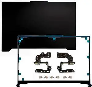 Replacement for ASUS TUF Gaming A16 FA617 FX617 FX607 Laptop LCD Rear Back Cover Top Case + Bezel + Hinges Replacement for ASUS TUF Gaming A16 FA617 FX617 FX607 Laptop LCD Rear Back Cover Top Case + Bezel + Hinges