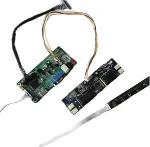 LCD Monitor Controller Drive Board Fit MT190AW01 TMS190WX1 M190A1 MT190AW02 1440x900 1440x900 HDMI+VGA 4CCFL LVDS 30-Pin DIY Kit(for M190A1-L0A) LCD Monitor Controller Drive Board Fit MT190AW01 TMS190WX1 M190A1 MT190AW02 1440x900 1440x900 HDMI+VGA 4CCFL LVDS 30-Pin DIY Kit(for M190A1-L0A)