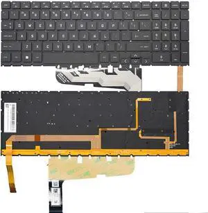 Keyboard Compatible with HPP1C 16B 16b0080tx TPNQ236 Q265 Q280 Black US RGB Backlit Laptop Keyboard Compatible with HPP1C 16B 16b0080tx TPNQ236 Q265 Q280 Black US RGB Backlit Laptop